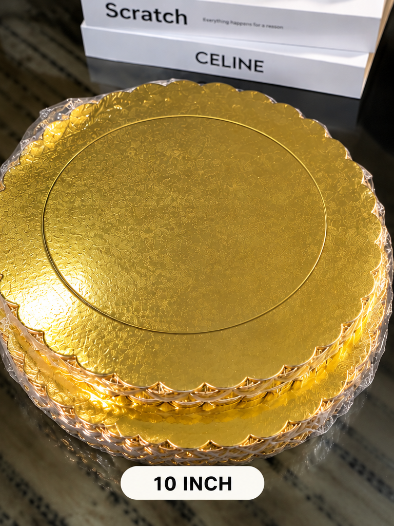 10-inch round cake boards